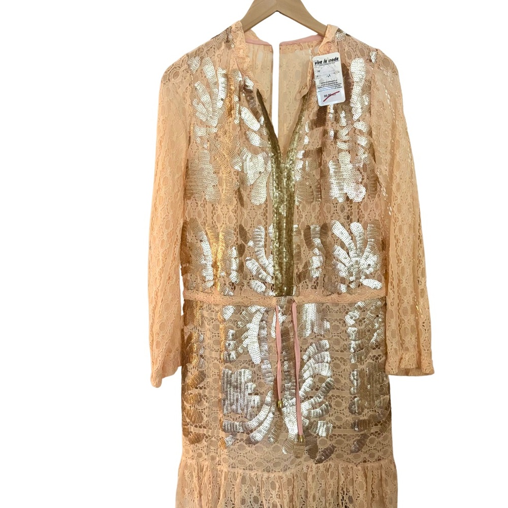 Elegant Lace Long Sleeve Dress